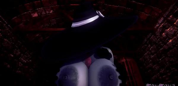  Resident Evil Hentai 3D - POV Lady Dimitresku boobjob and cowgirl style with creampie - Anime Manga Japanese Porn Video - First person realistic video